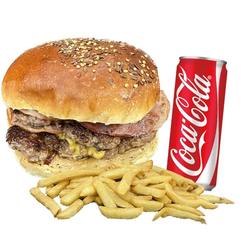 Le Menu Double Burger Magic
